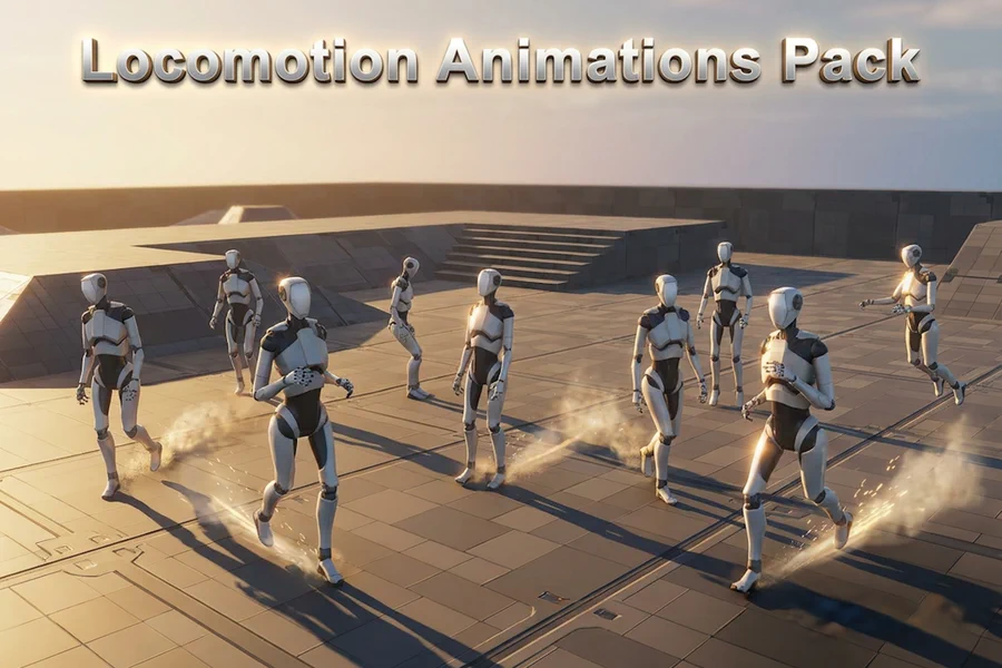 Complete Locomotion Animations Pack cover art